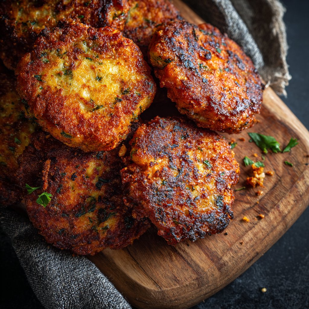 Smoky Paprika Potato Fritters
