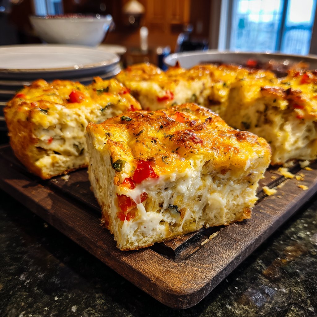 Irish Cheddar Breakfast Casserole