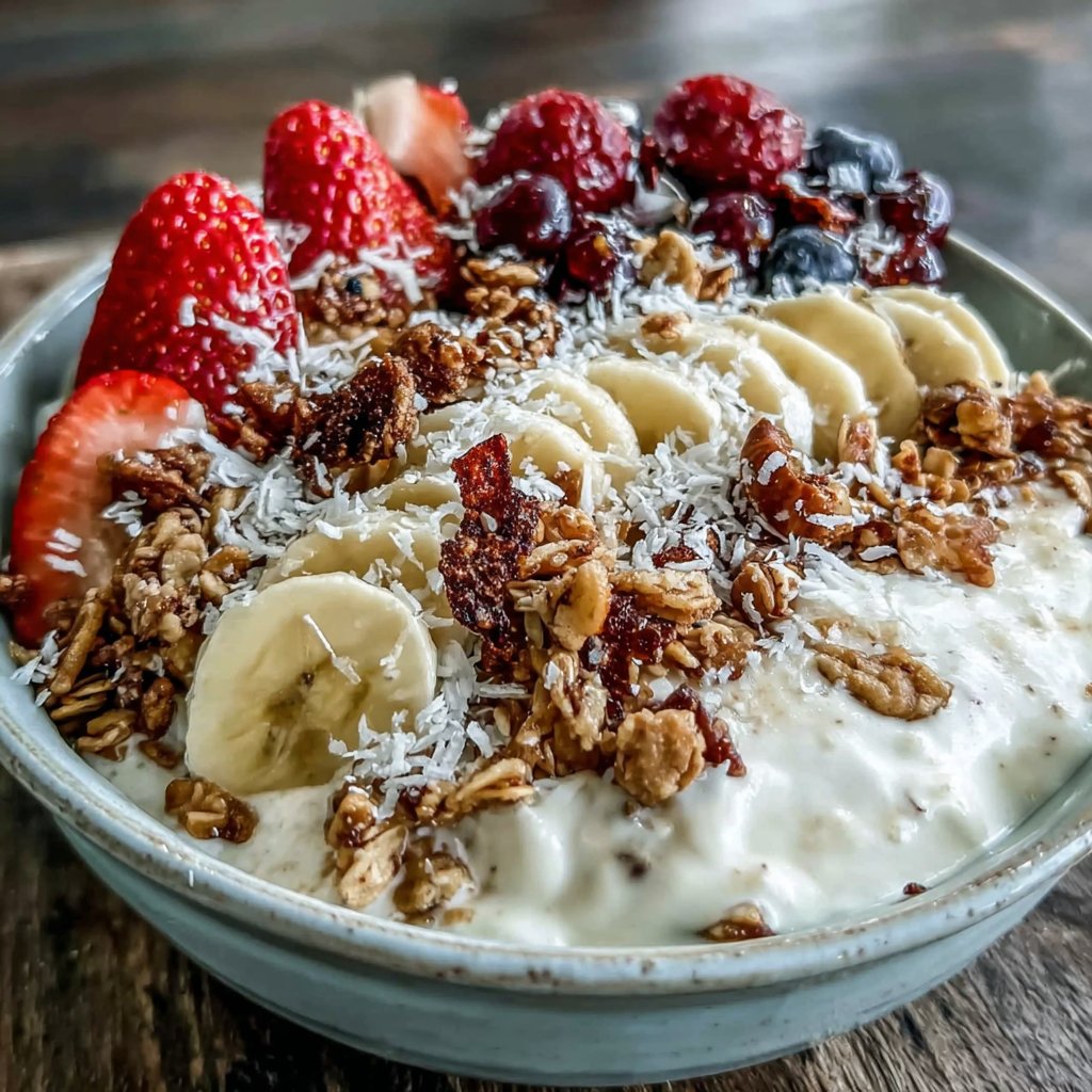 Greek Yogurt Smoothie Bowl