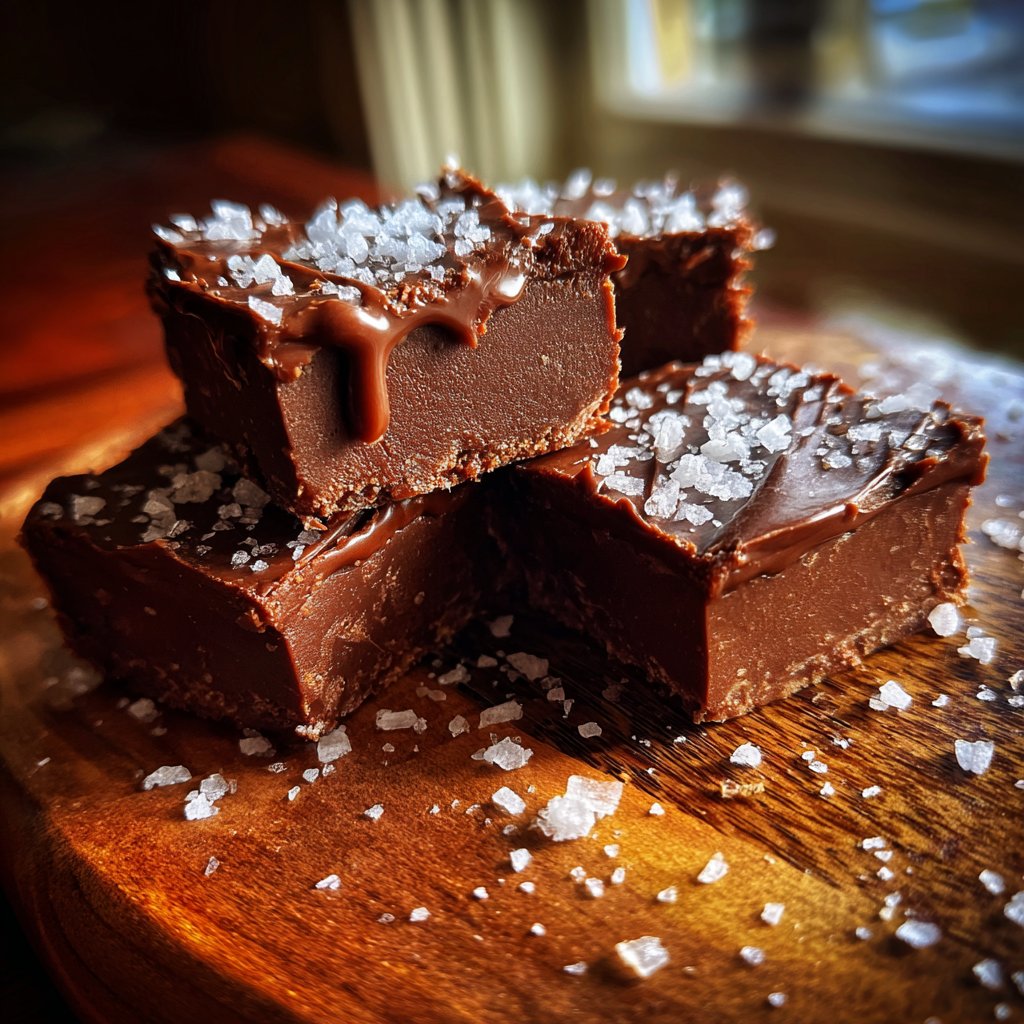 Creamy Chocolate Fudge Squares