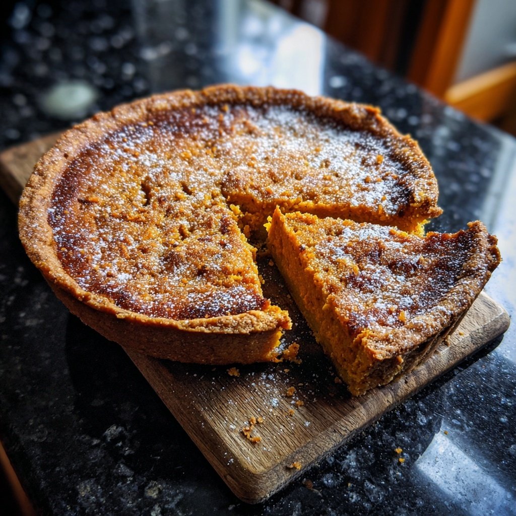 Festive Spiced Pumpkin Pie