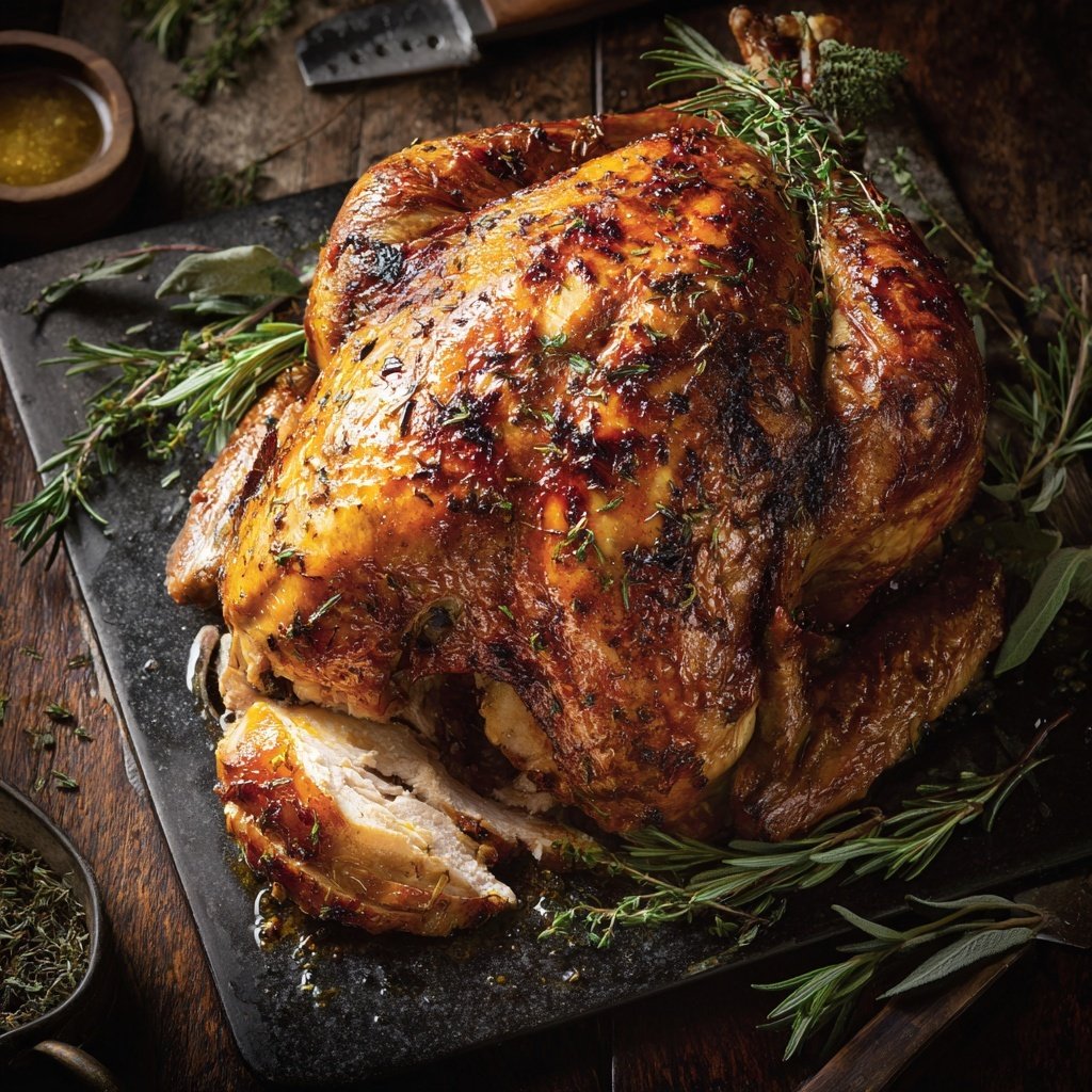 Festive Herb Roast Turkey